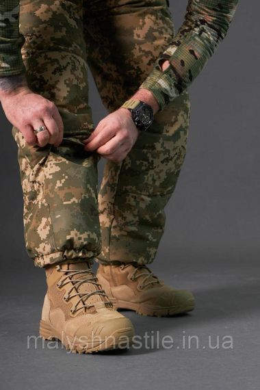 Штани зимові Taslan піксель ЗСУ на підтяжках, до -15*С | Зображення 4