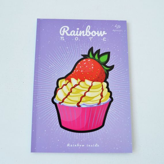 Блокнот 4Profi "Artbook Rainbow " Cake" violet 48 листов формат А5 901210