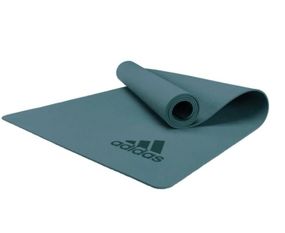 Килимок для йоги Adidas Premium Yoga Mat темно-зелений Уні 176 х 61 х 0,5 см ADYG-10300RG