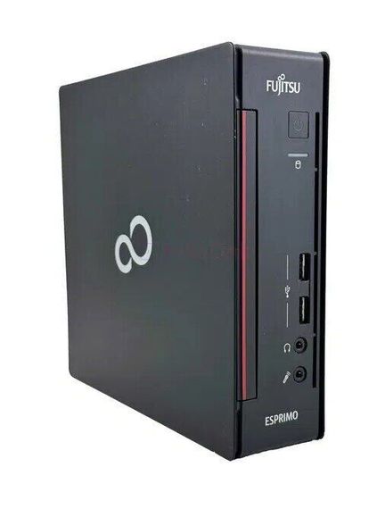 Неттоп Б-класс Fujitsu Esprimo Q556 USFF / Intel Core i3-6100T (2 (4) ядра по 3.2 GHz) / 32 GB DDR4 / 256 GB SSD / Intel HD Graphics 530 б/у | Зображення 1