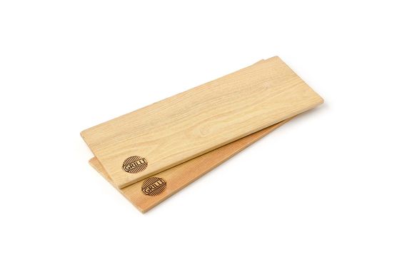 Планки для гриля з акації 40x15x0,8 см 2 шт GRILLI 773777 Код: 012539 | Зображення 1