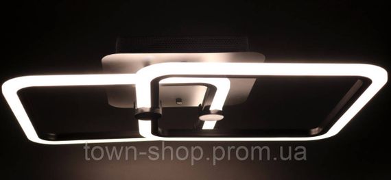 Люстра потолочная LED с пультом A2503/2-bk Черный 10х41х63 см. | Зображення 3