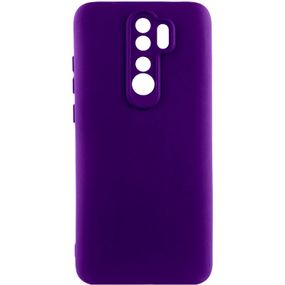 Чохол TPU GETMAN Liquid Silk Full Camera для Xiaomi Redmi 9 Фіолетовий / Ultra Violet