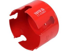 Свердло корончате по силикату, керамици, плитах OSB YATO Польша: Ø102 x 60мм, ризьб. крипл.- 5/8"-18UNF