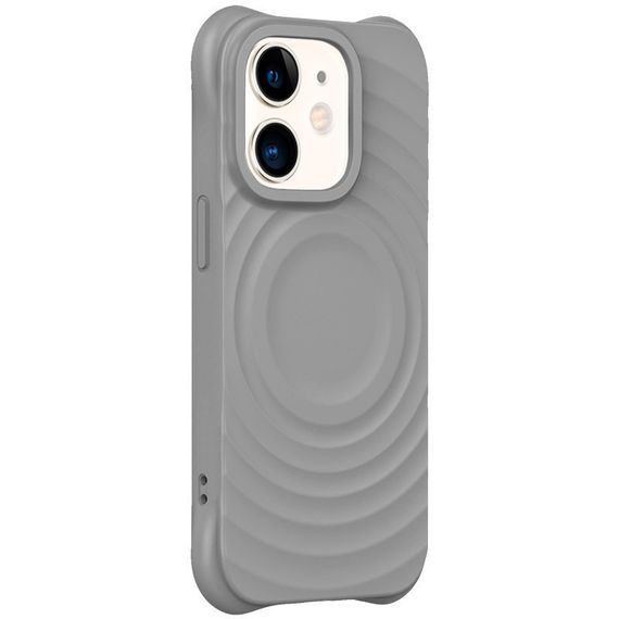Чехол TPU Orbit with MagSafe для Apple iPhone 11 (6.1") Dark Grey