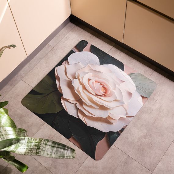 Килимок універсальний Rose 58*58 см діатомітовий Yiwu HP-42-148 | Зображення 1
