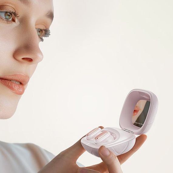 Бездротові TWS навушники Baseus AirNora 3 ANC+ENC+Game Mode (App) (A00076701) Baby Pink | Зображення 1
