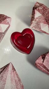 Мыло ручной работы "Двойное сердце"