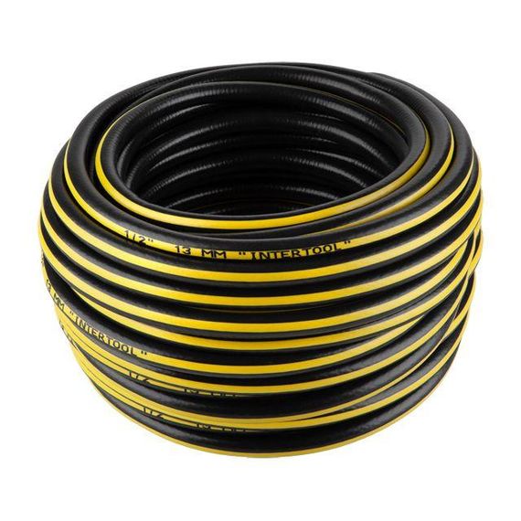 Шланг для води 4 шаровий, 1/2", 30 м, армований, PVC INTERTOOL GE-4105 | Зображення 3