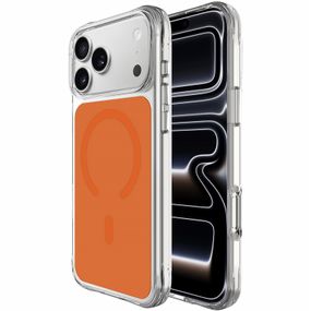 Чохол TPU+PC Space Pure Color with Magnetic Fit для Apple iPhone 17 Pro Max / 18 Pro Max (6.9") Orange