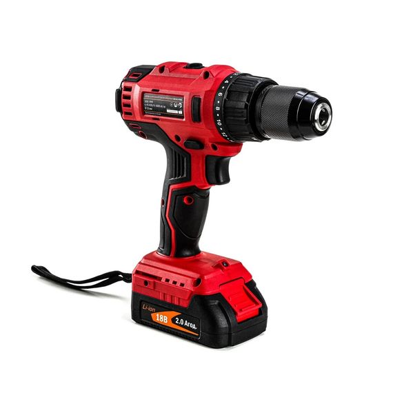 Шурупокрут акумуляторний з ударом GTM DSI18/60BL (60 Нм, 1.5-13 мм, BL, 18 В) | Зображення 3