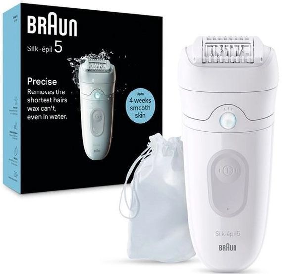 Епілятор Braun Silk Epil 5 SE-5-011 білий | Зображення 1