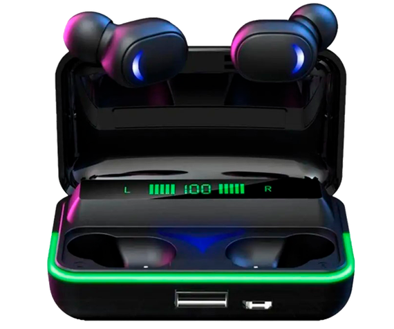 Бездротові навушники Bluetooth XPRo E-10 з Power bank чорні (Bluetooth E-10_400) | Зображення 5