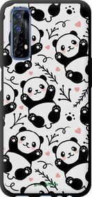 Чохол на Realme 7 Панди "4318b-2081-2448"