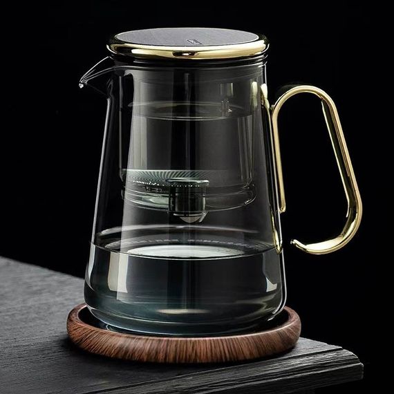 Чайник для заварювання TeaPot D-12 Lingxi Elegant 700ml Advanced gold | Зображення 4