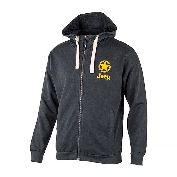 Толстовка JEEP HOODED SWEATSHIRT FULL ZIP STAR&JEEP