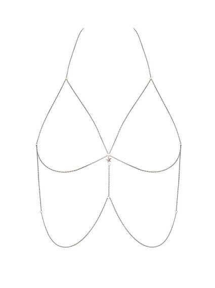 (SALE) Ланцюжок для бюста з кулоном-зіркою Obsessive Bijou 902 sexstyle | Зображення 2
