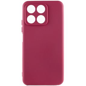 Чехол Silicone Cover Lakshmi Full Camera (A) для Huawei Honor X8a Бордовый / Marsala