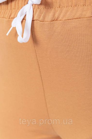 Спортивные штаны женские демисезонные цвет бежевый размер XXL FA_006200 | Зображення 4