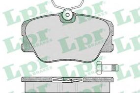 Колодка гальм. диск. MB 190 (W201) (1082-0893) передн. (вир-во LPR) LPR 05P280 на MERCEDES-BENZ седан (W124)