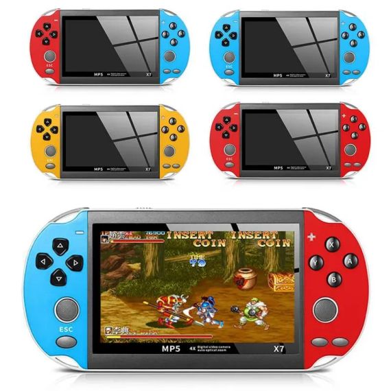 Приставка портативна ігрова консоль Puls PSP X-7-Camera 20000 ігор 8gb-5.1" | Зображення 1