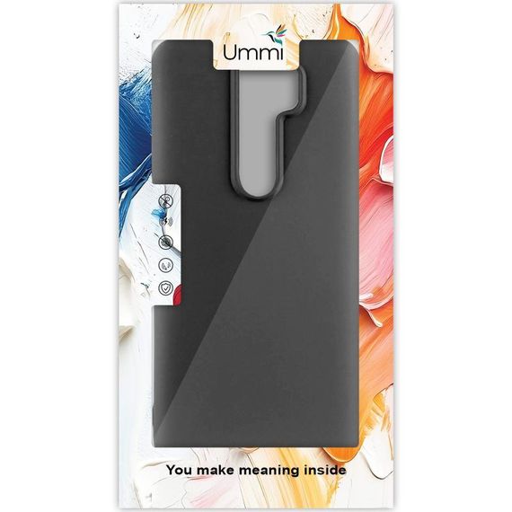 Чехол Silicone Cover Ummi Lakshmi (AA) для Xiaomi Redmi 9 Черный / Black | Зображення 1