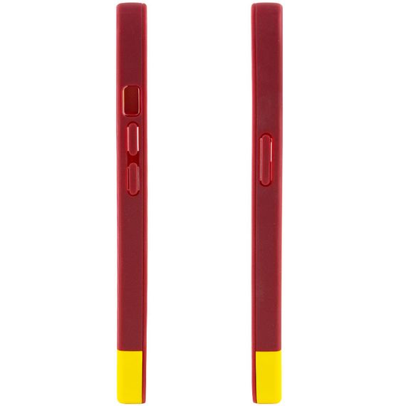 Чохол TPU+PC Bichromatic для Apple iPhone 7 plus / 8 plus (5.5") Brown burgundy / Yellow | Зображення 2