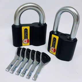 Комплект замків навісних К-ЗН-А-55/80 із 2 шт з 6 ключами APECS