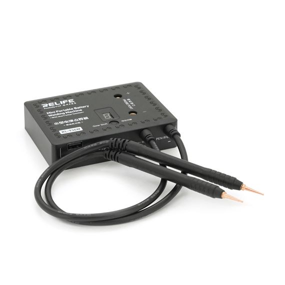 Мини точечная сварка RL-936W, USB in: 5V 2A, OUT:650А, АКБ: 4000mAh, LED дисплей