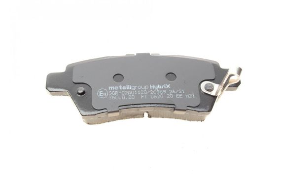 Колодки тормозные задние Nissan Pathfinder III 05-  22-0744-0 | Зображення 2