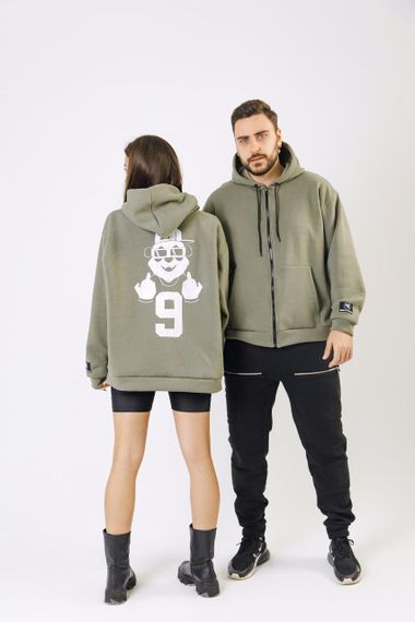 Худі унісекс МА (01) олива | Зображення 4