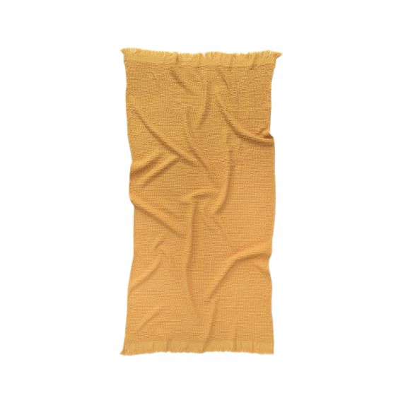 Рушник Lotus Home 11389 Туреччина 90*170 см  Бавовна + бамбук Гірчичний