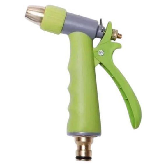 Насадка для полива с комплектом соединителей HIGH PRESSURE WASHING WATER GUN Салатовая