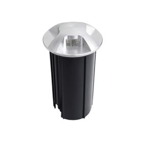 Светильник грунтовый врезной LED 2W CW IP54 SV (AL-625)