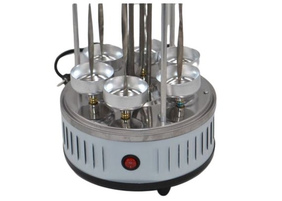 BBQ электрошашлычница MS-7782 6 шампуров 1000 Вт белый (MS-7782_963) | Зображення 3