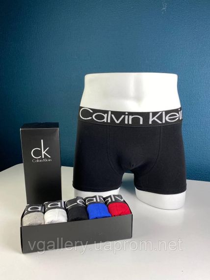 Мужские боксеры CK 365 Boxers, мужские трусы CK, Хлопковые трусы Премиум качества XXL | Зображення 2