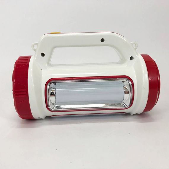 Фонарь кемпинговый с солнечной панелью 5158-LED-COB power bank, кемпинговый фонарь-лампа. DW-852 Цвет: красный | Зображення 9