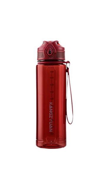 Пляшка KANGZYUAN 700 мл — Червона Tritan BPA-free, ударостійка, спортивна з ергономічною кришкою | Зображення 9