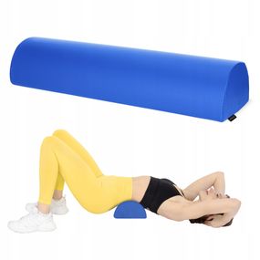 Полувалік для реабілітації та масажу 4FIZJO 60 x 18 x 12 Blue (P-5905973402934)