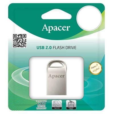 USB флеш накопитель Apacer 32GB AH115 Silver USB 2.0 (AP32GAH115S-1) (AP32GAH115S-1) | Зображення 1