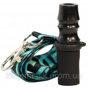 Персональный мундштук для кальяна Personalka Poly Graffiti Blue