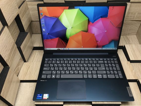 Ультрабук Б-клас Lenovo IdeaPad 5 15IAL7 / 15.6" (1920x1080) IPS / Intel Core i7-1255U (10 (12) ядер по 3.5 - 4.7 GHz) / 16 GB DDR4 / 256 GB SSD / Intel Iris Xe Graphics / WebCam б/в | Зображення 1