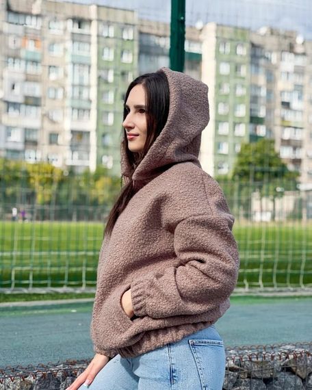 Джем-куртка жіноча Носи своє 54 Коричневий (p-12263-136192) | Зображення 6