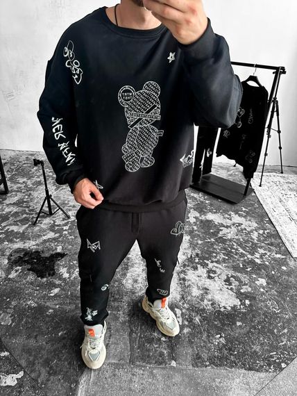 Костюм світшот штани ДТФ | Зображення 1