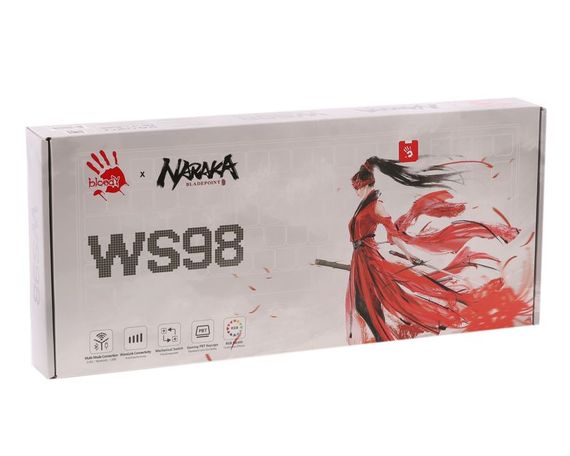 Механічна бездротова клавіатура A4Tech Bloody WS98 (Naraka), з малюнком | Зображення 8