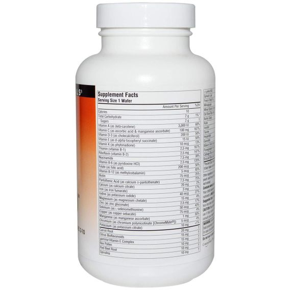 Вітаміни та мінерали для дітей, Mega-Kid, Source Naturals, смак ягід, 30 жувальних таблеток | Зображення 1