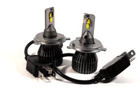 Комплект світлодіодних ламп HeadLight F1X H4 (P43t) 52W 12V 8400Lm з активним охолодженням (збільшена світловіддача)
