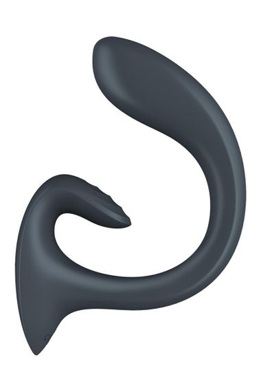 Вибратор для стимуляции точки G и клитора Satisfyer G for Goddess 1 темно-серый sexstyle | Зображення 2