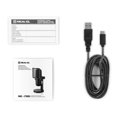Мікрофон REAL-EL MC-700 Black (MC-700 Black) | Зображення 6