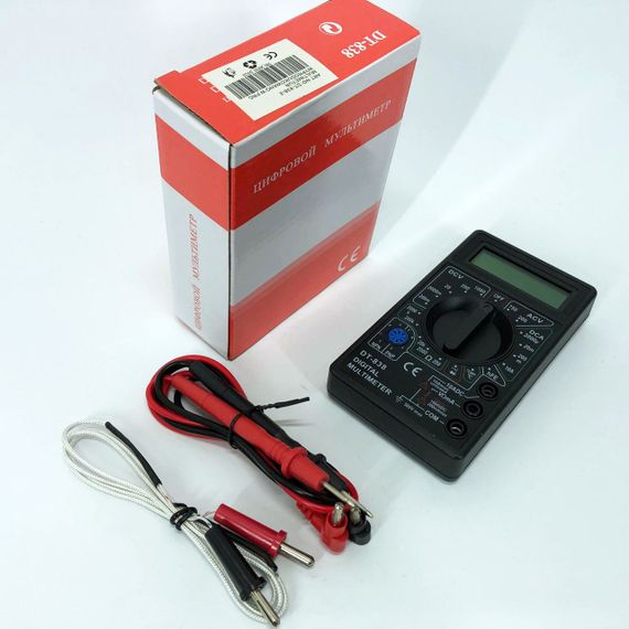 Тестер для электрика, Хороший мультиметр для дома, Мультиметр тестер напряжения электрика QE-49 | Зображення 1